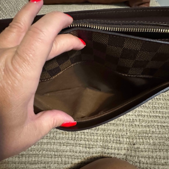 Louis Vuitton Brown Checkered Clutch - Picture 7 of 9